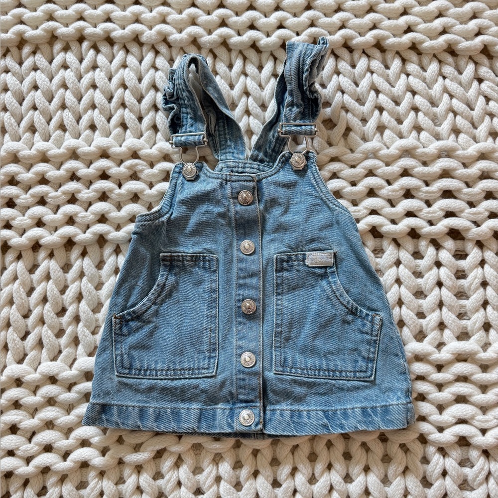 7 For All Mankind Blue Casual Denim Dress